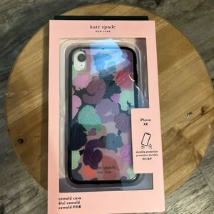 Kate Spade XR iPhone case and 2 new screen protectors.